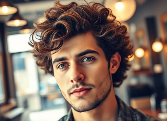 Jak pielęgnować i stylizować kręcone włosy męskie? image-1742840419.jpg