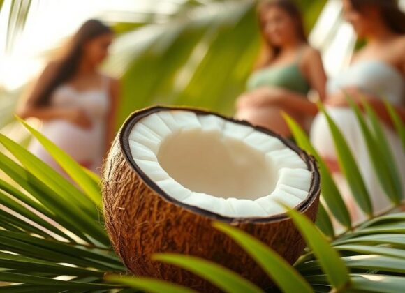 Jak olej kokosowy pomaga w walce z rozstępami u kobiet w ciąży? image-1742870179.jpg
