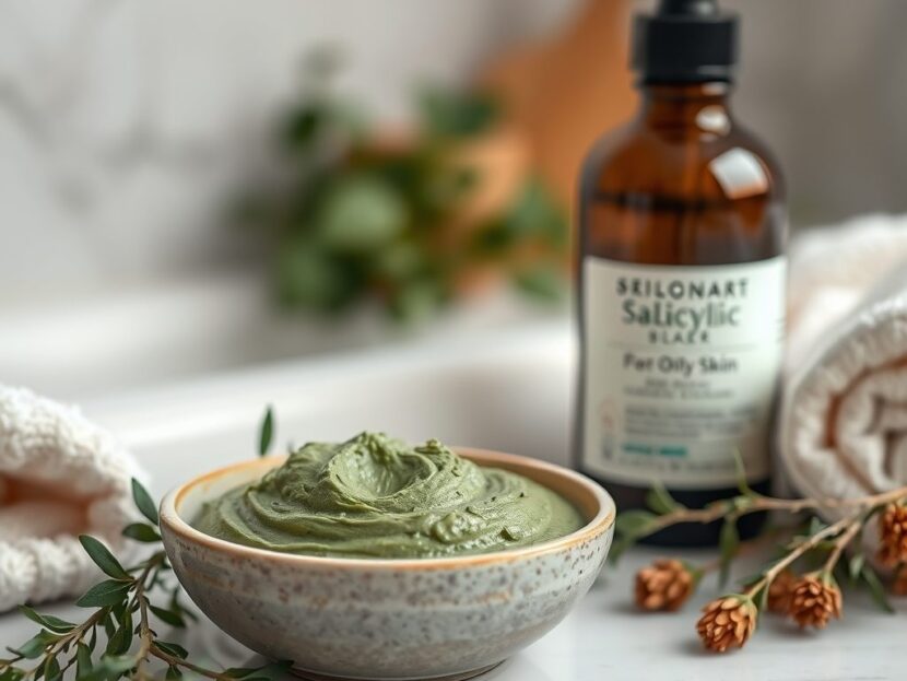 Kwas salicylowy i glinka w pielęgnacji cery tłustej: jak działa duet oczyszczający i zwężający pory image-1769547279.jpg
